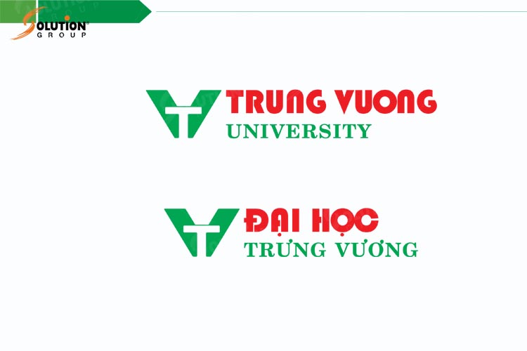 Logo đại học trưng vương 